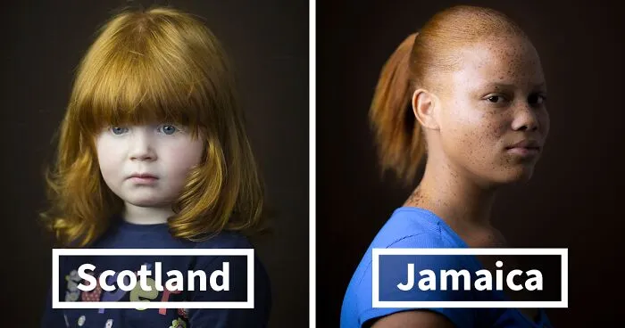 Photographer Has Been Capturing Gingers Around The World For 7 Years And Says It's Not Just About Hair (15 Pics)