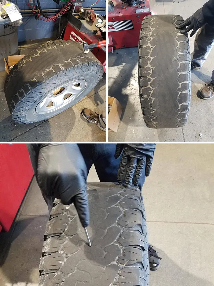 Tire Shop Employee Shares Pics Of The Things He Has Seen On The Job, And Here Are 28 Of The Craziest Ones