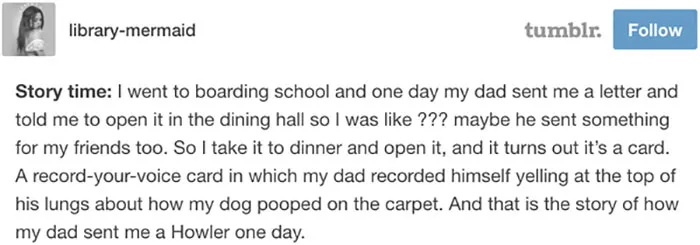 And This Dad Who Sent A Hilariously Embarrassing Voice-Recorded Card To His Daughter