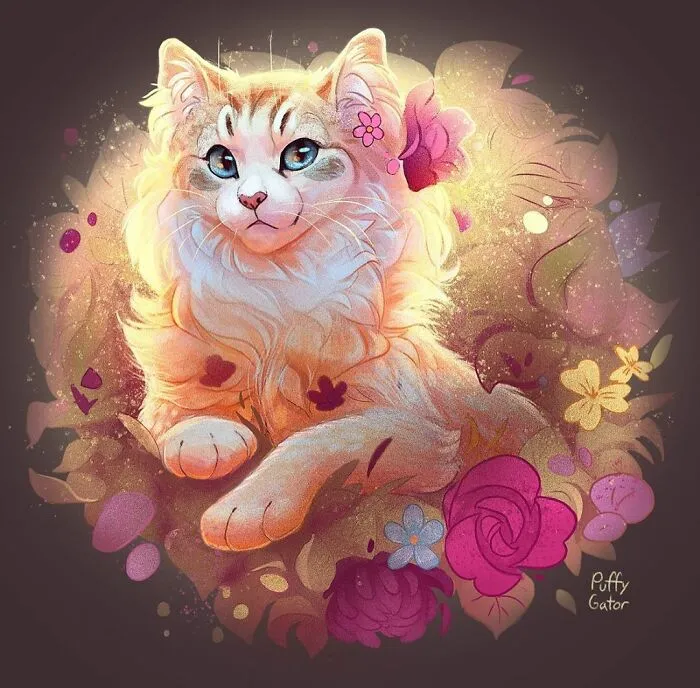 30 Adorable Wild Animal And Pet Illustrations By Nana Key