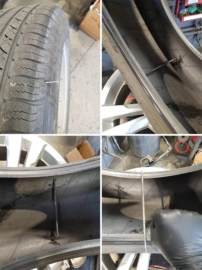 Tire Shop Employee Shares Pics Of The Things He Has Seen On The Job, And Here Are 28 Of The Craziest Ones