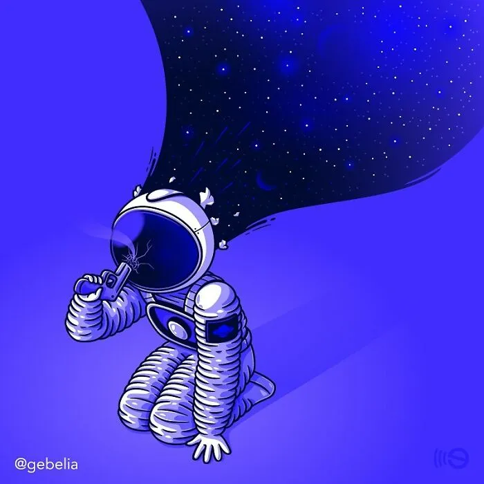 25 Ilustraciones que te harán pensar y quizá tardes en entender, por Elia Colombo