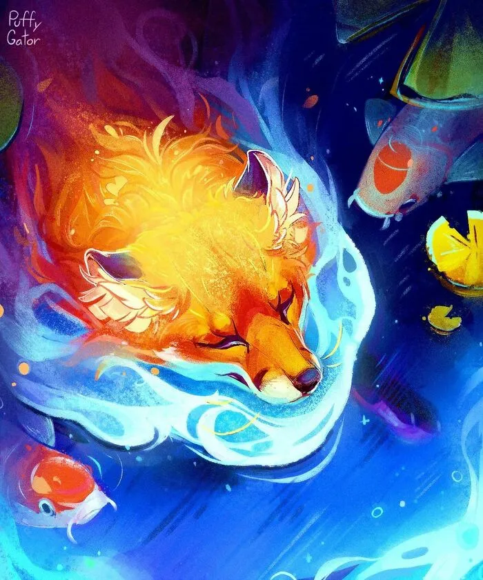 30 Adorable Wild Animal And Pet Illustrations By Nana Key