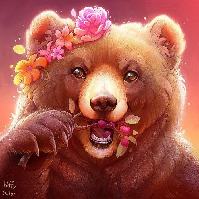30 Adorable Wild Animal And Pet Illustrations By Nana Key