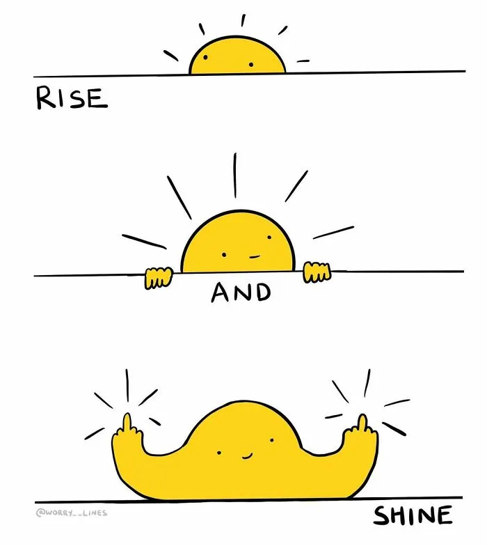 30 Minimalistic Illustrations That Tackle Mental Health By "Worry Lines"