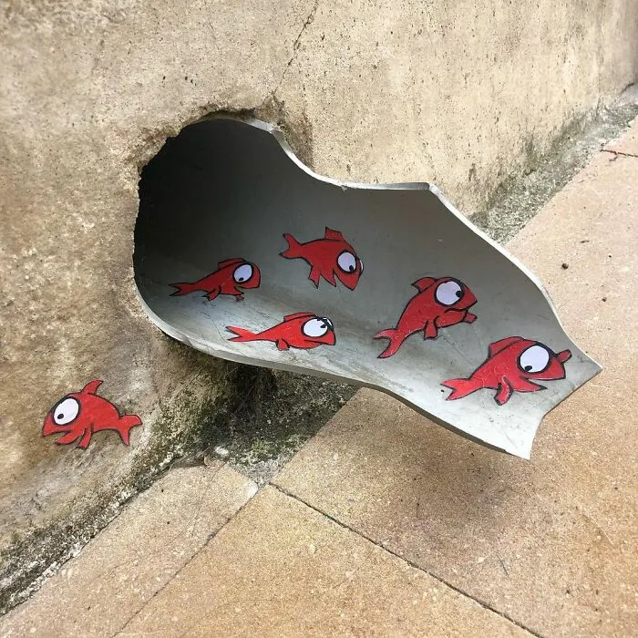 30 Actos geniales de vandalismo realizados por este artista francés