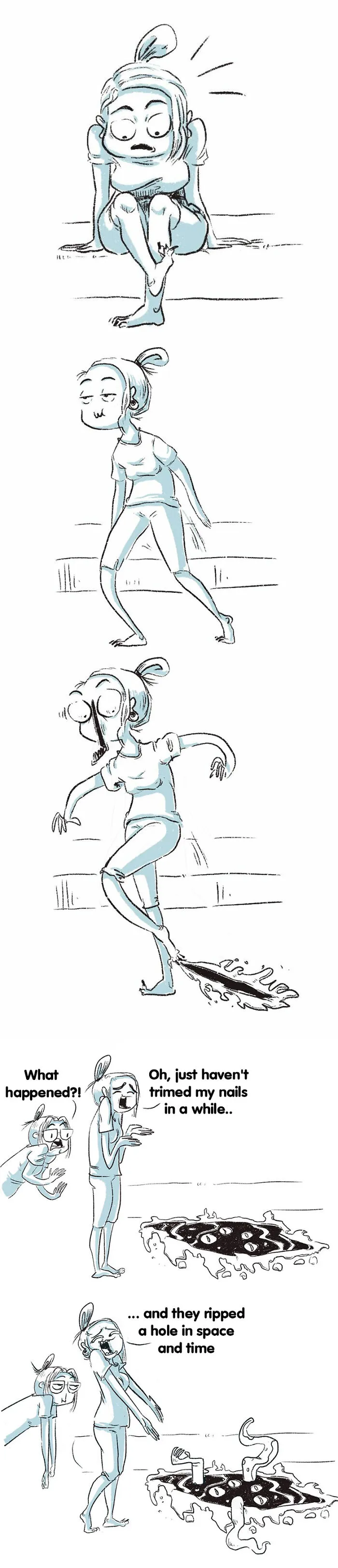 Russian Artist Shows What It’s Like Being A Girl With These 30 Hilariously Relatable Comics
