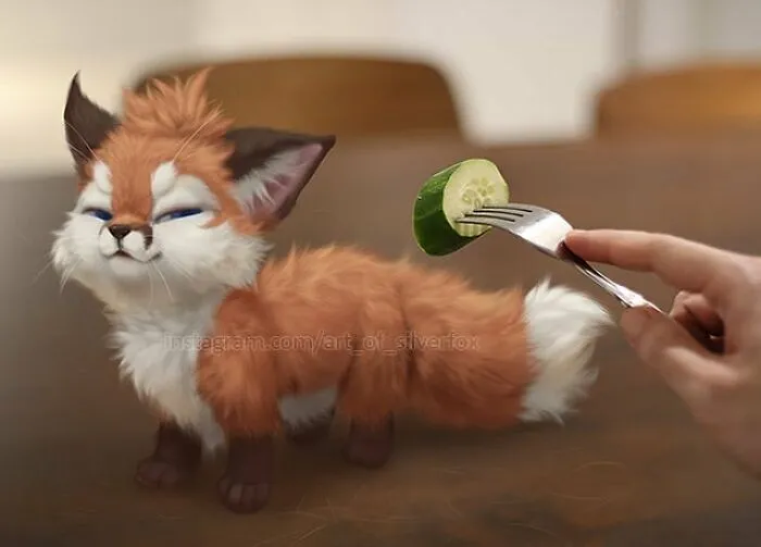 This Artist Can't Have Pets In His Apartment, So He Puts Digital Furry Animals In Real-Life Situations (29 New Pics)