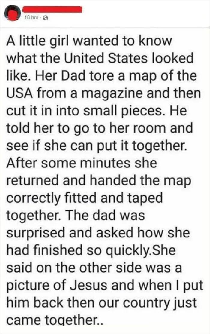 What Magazine Has A Full Map And A Picture Of Jesus?