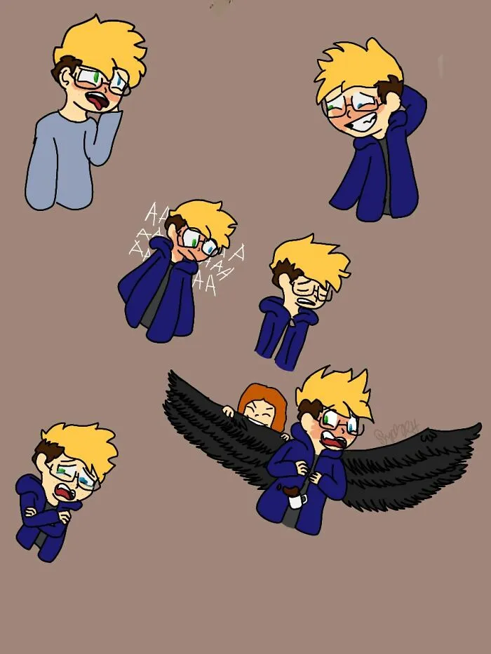 Sketch Page Of My Boy Liam. I'm Really Proud Of It