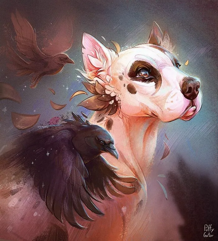 30 Adorable Wild Animal And Pet Illustrations By Nana Key