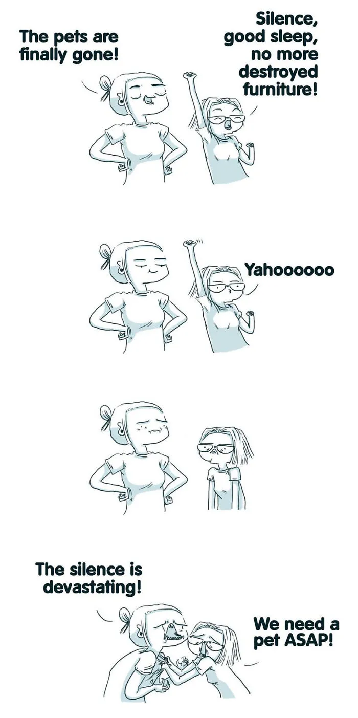 Russian Artist Shows What It’s Like Being A Girl With These 30 Hilariously Relatable Comics