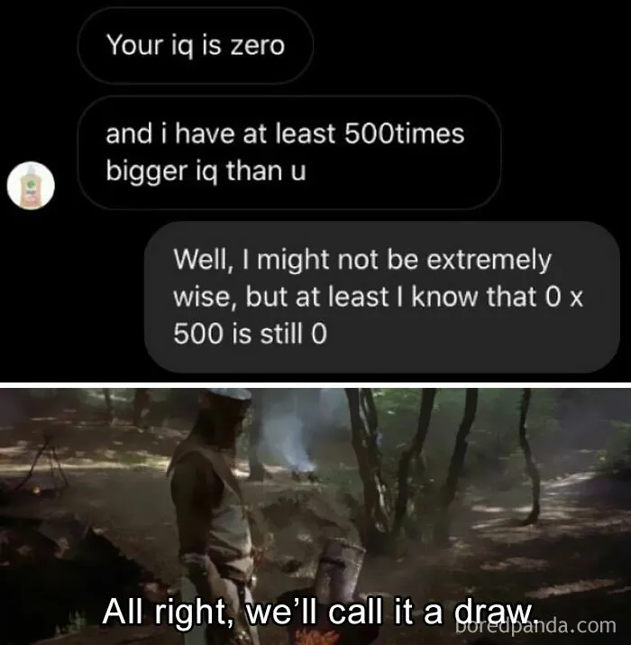 Small Brain Moment