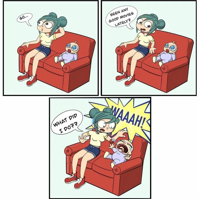 I Create Comics Based On Silly And Awkward Everyday Situations (40 Pics)