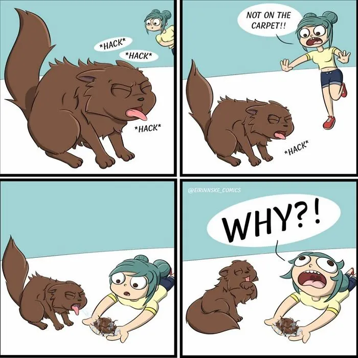 I Create Comics Based On Silly And Awkward Everyday Situations (40 Pics)