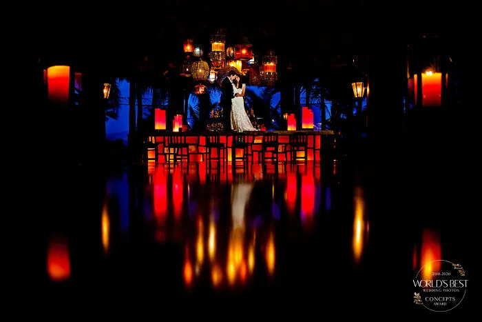 This Clever Reflection In A Colorful Bar By Ben Chrisman Of Chrisman Studios