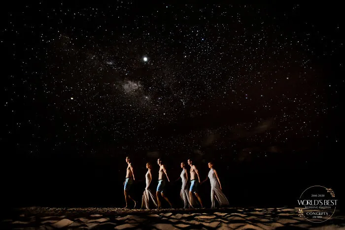 This Magical Long Exposure Against A Starry Sky By Erika Mann, Of Two Mann Studios