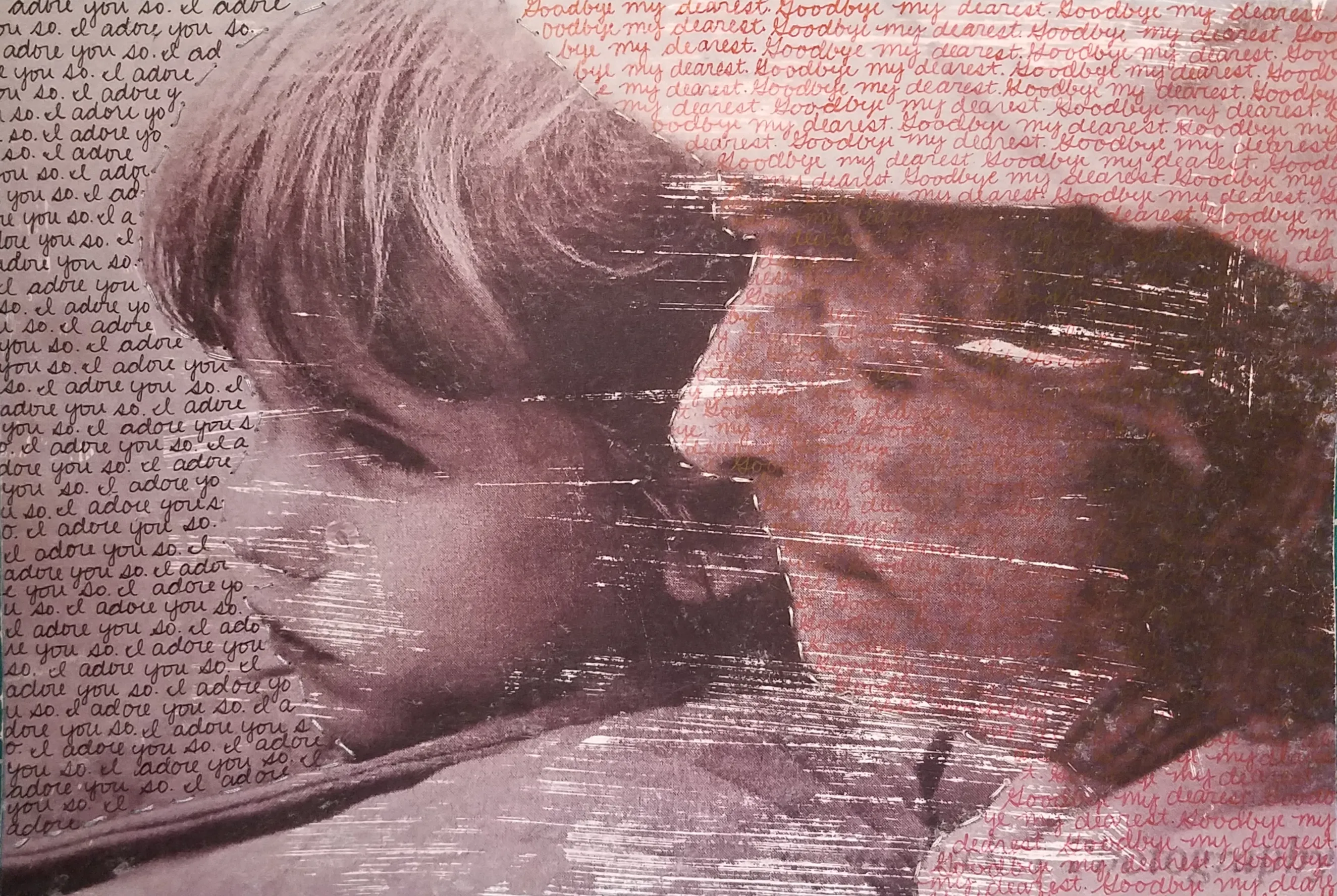 Gel Medium Transfers Of Deconstructed Family Photos