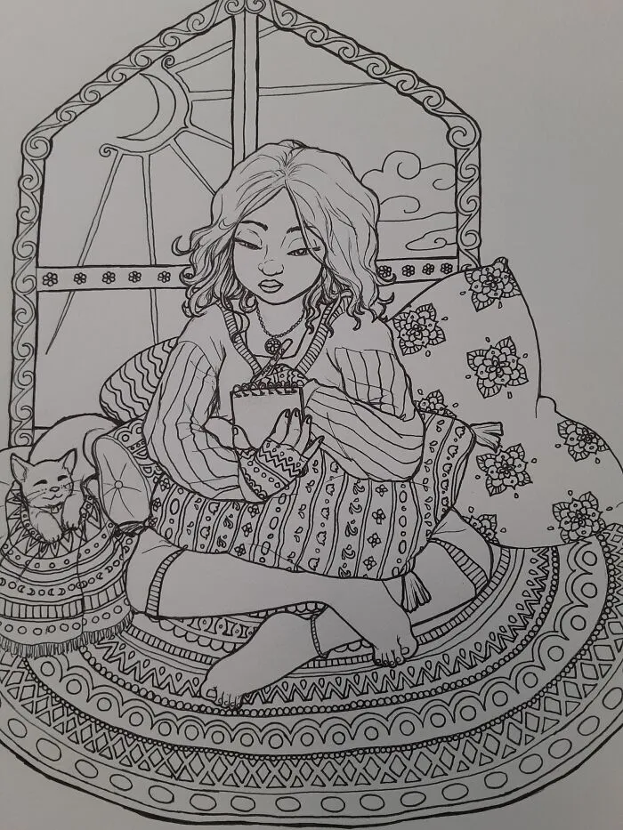 Last Page For A (Nearly Complete) Coloring Book