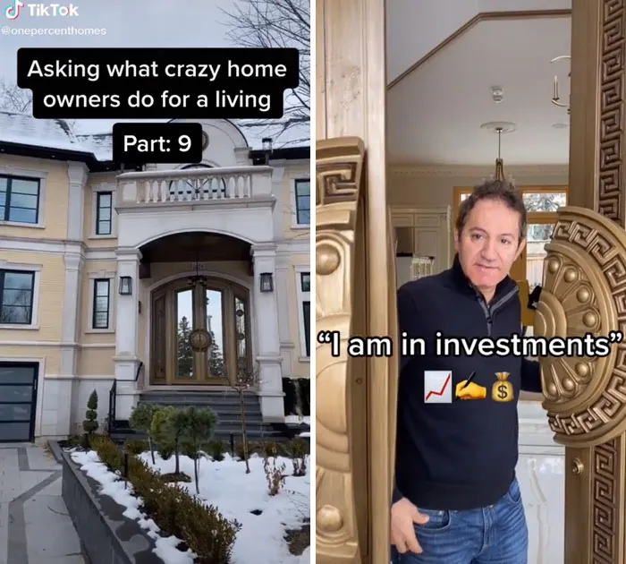Guy Goes To Expensive Homes And Asks Strangers What They Do For A Living And It’s Getting A Lot Of Attention (23 Pics)