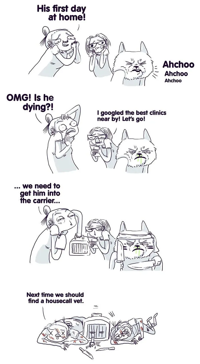 Russian Artist Shows What It’s Like Being A Girl With These 30 Hilariously Relatable Comics