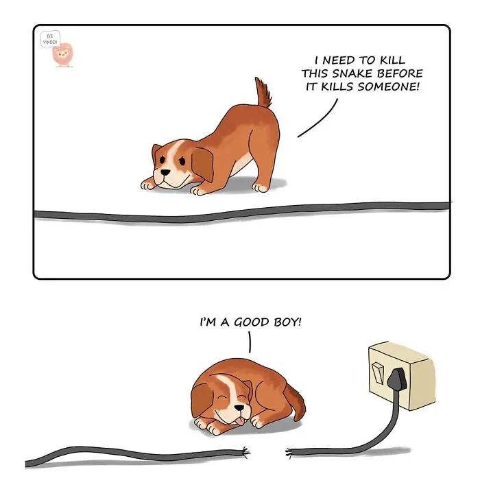 50 Adorable Animal Comics To Raise Your Spirits Today By Rajnik Patel