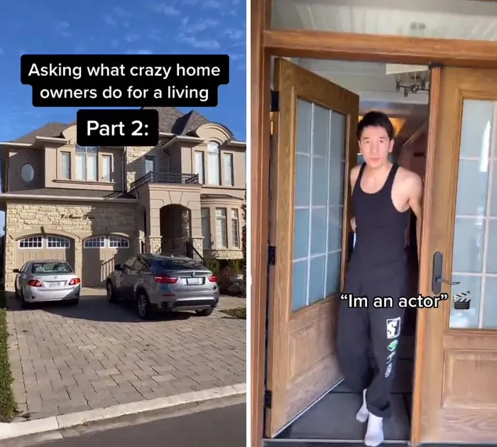 Guy Goes To Expensive Homes And Asks Strangers What They Do For A Living And It’s Getting A Lot Of Attention (23 Pics)