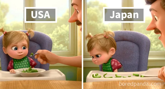 Inside Out: Riley Rejecting Broccoli vs. Green Peppers