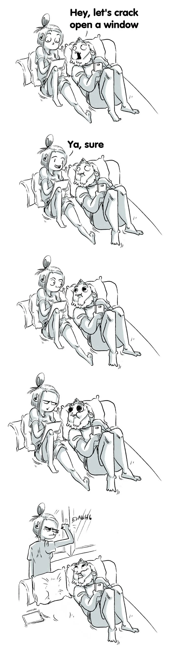 Russian Artist Shows What It’s Like Being A Girl With These 30 Hilariously Relatable Comics