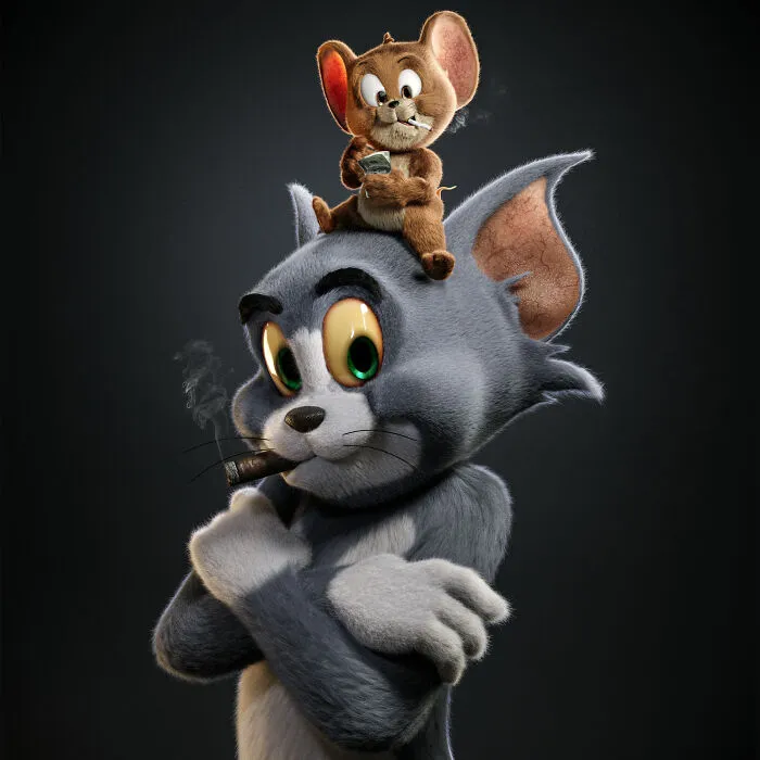 Tom & Jerry, "Time To Count The Money"