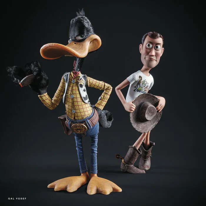 "Daffy Stole My Look"