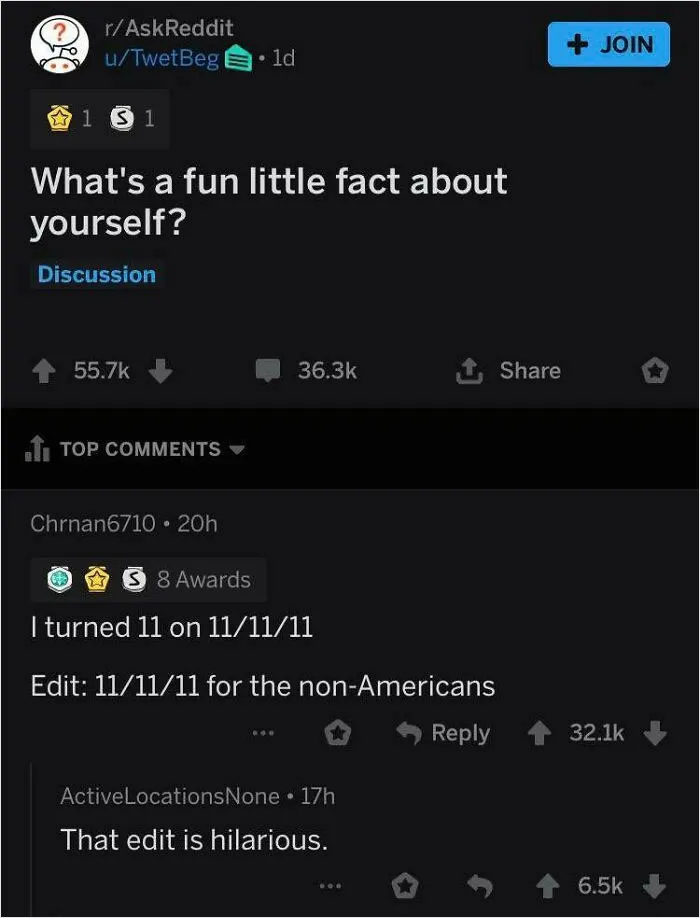 Amazing Comment