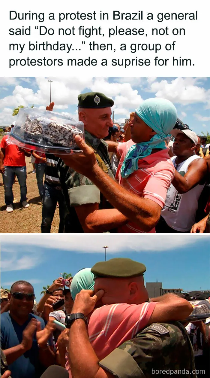 Wholesome Protesters