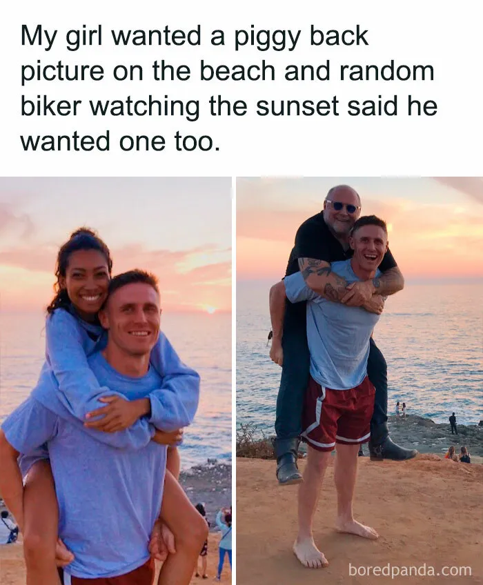 Piggyback Sunset