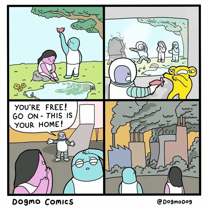 Artist Creates 30 Dark And Twisted Comics About Today's Society (New Pics)