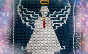 I've Been Designing Mosaic Crochet Squares For The Past Month To Relieve Anxiety