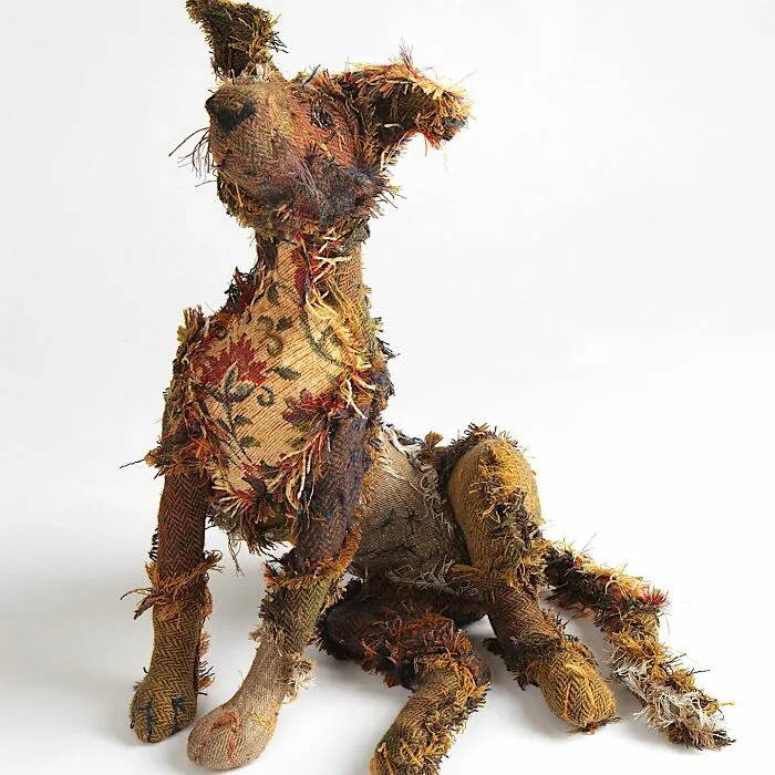 This Artist Repurposes Scrap Metal, Discarded Objects, And Textile Into Lifelike Animal Sculptures (116 Pics)