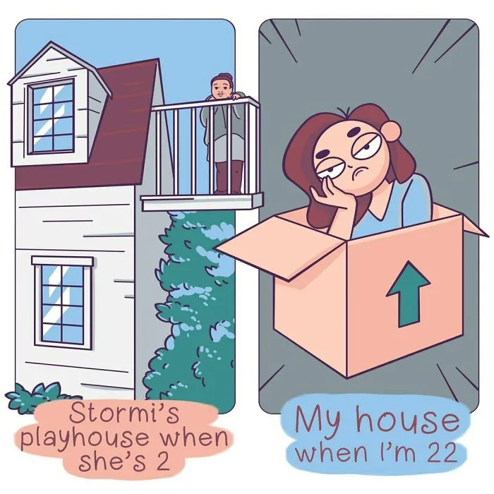 I Draw Funny Comics Comparing My Life To Celebs' (21 Pics)