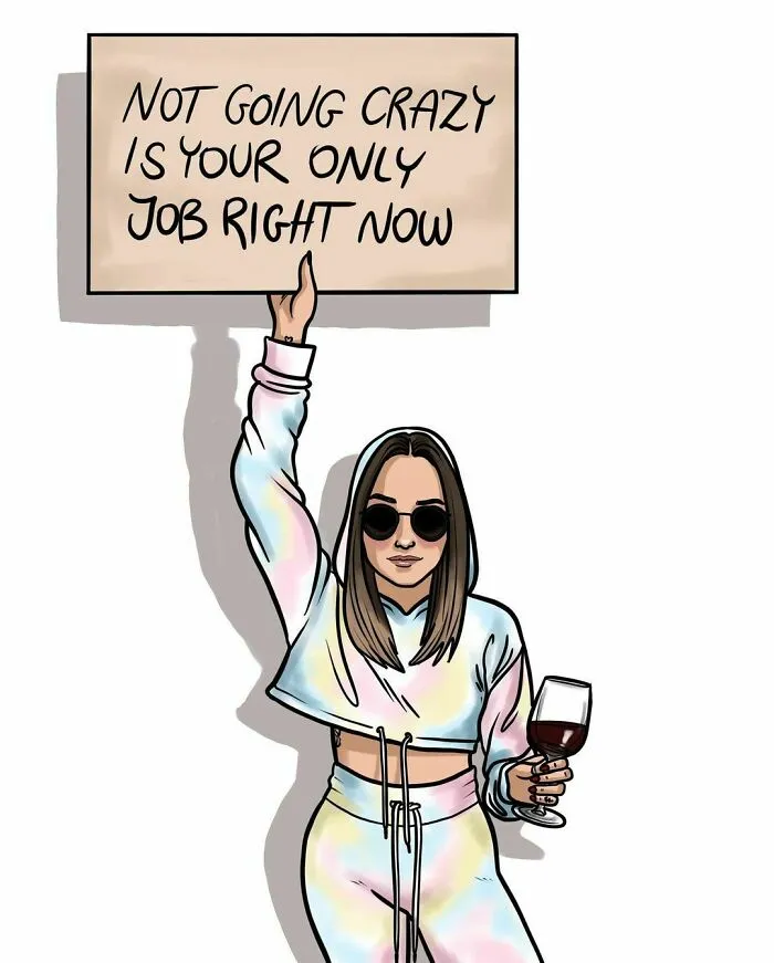 31-Year-Old Independent, Modern Woman Draws Comics On Her Observations About Society
