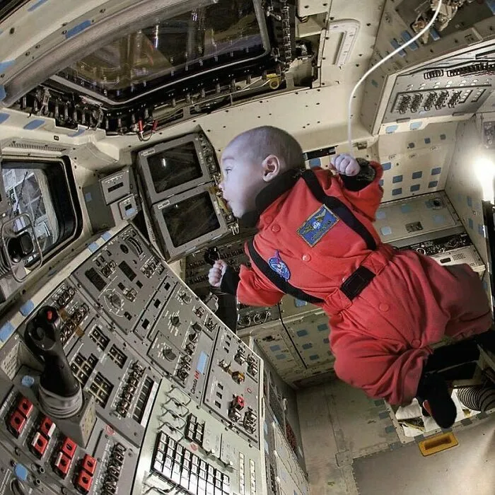 Qué bonito el espacio