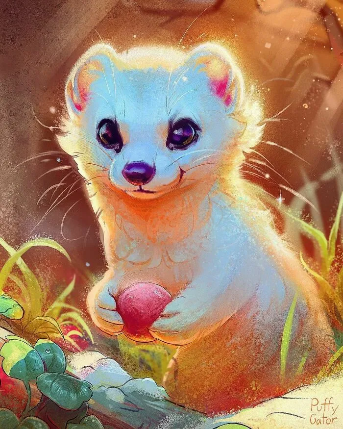 30 Adorable Wild Animal And Pet Illustrations By Nana Key