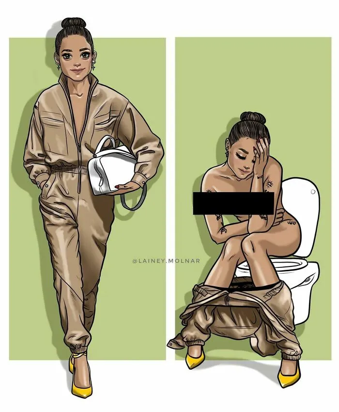 31-Year-Old Independent, Modern Woman Draws Comics On Her Observations About Society