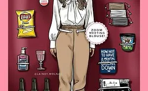 31-Year-Old Independent, Modern Woman Draws Comics On Her Observations About Society