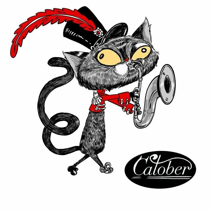 My 29 Illustrations Of Cats As Instrumental Musicians