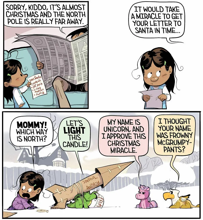 These Adorable Comics Show How Children See The World (50 Pics)