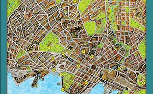 It's Just Like A Normal Tourist Map