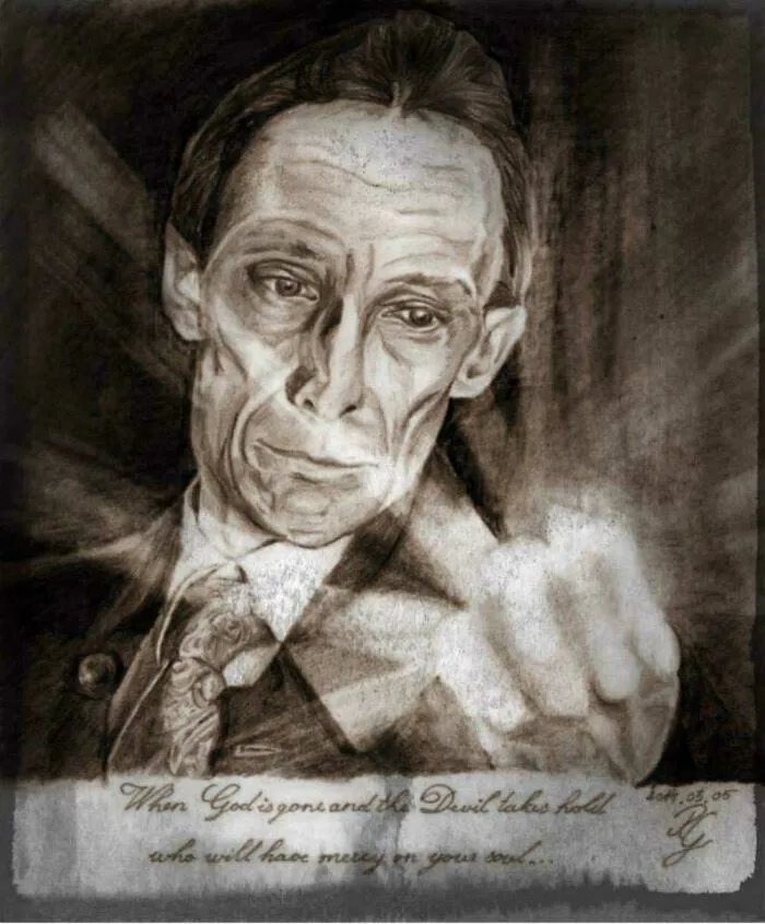 Death From Supernatural - My Best One So Far... (Pencil On Paper)