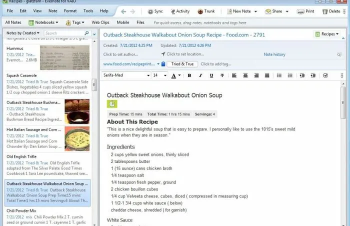 The Simplicity Of Recipes