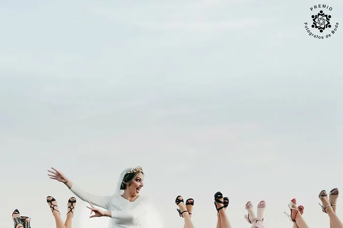 This Bride Is Enjoying The Moment In This Pic By Sergio Cantos
