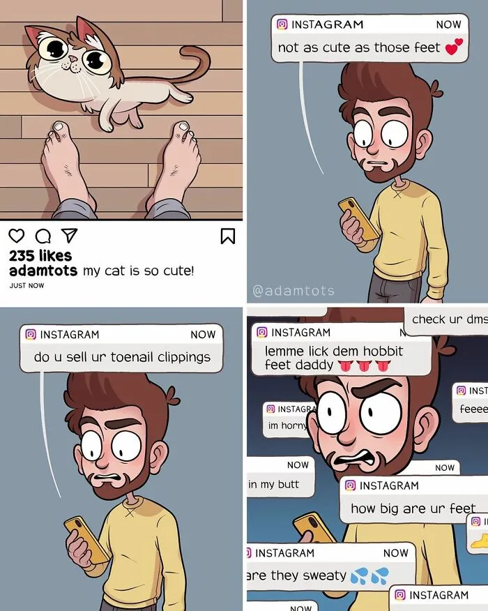 This Comic Artist Has Over 3.7M Fans On Social Media, And Here Are 40 Of His Funniest New Comics